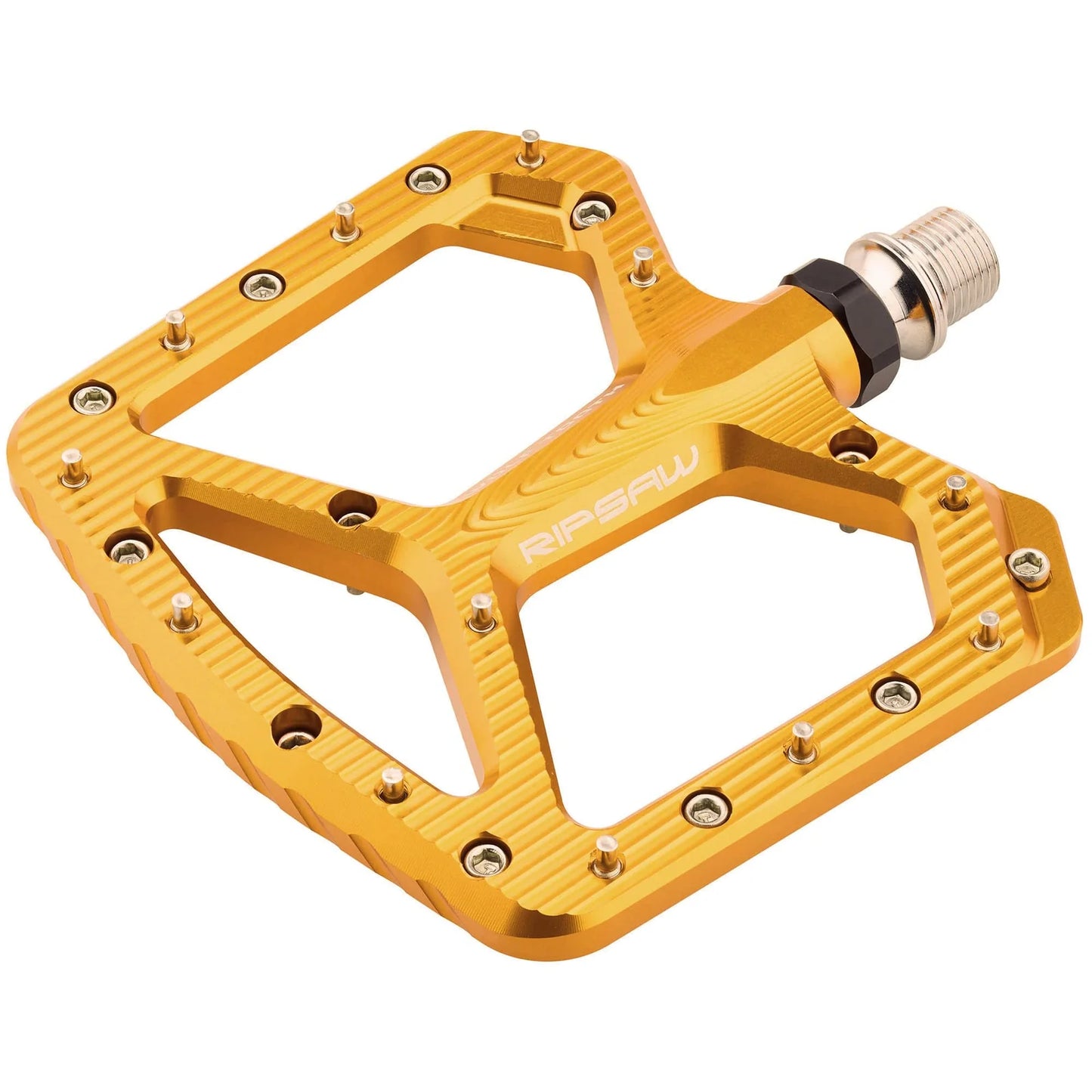 WOLF TOOTH RIPSAW Gold Flat Pedals