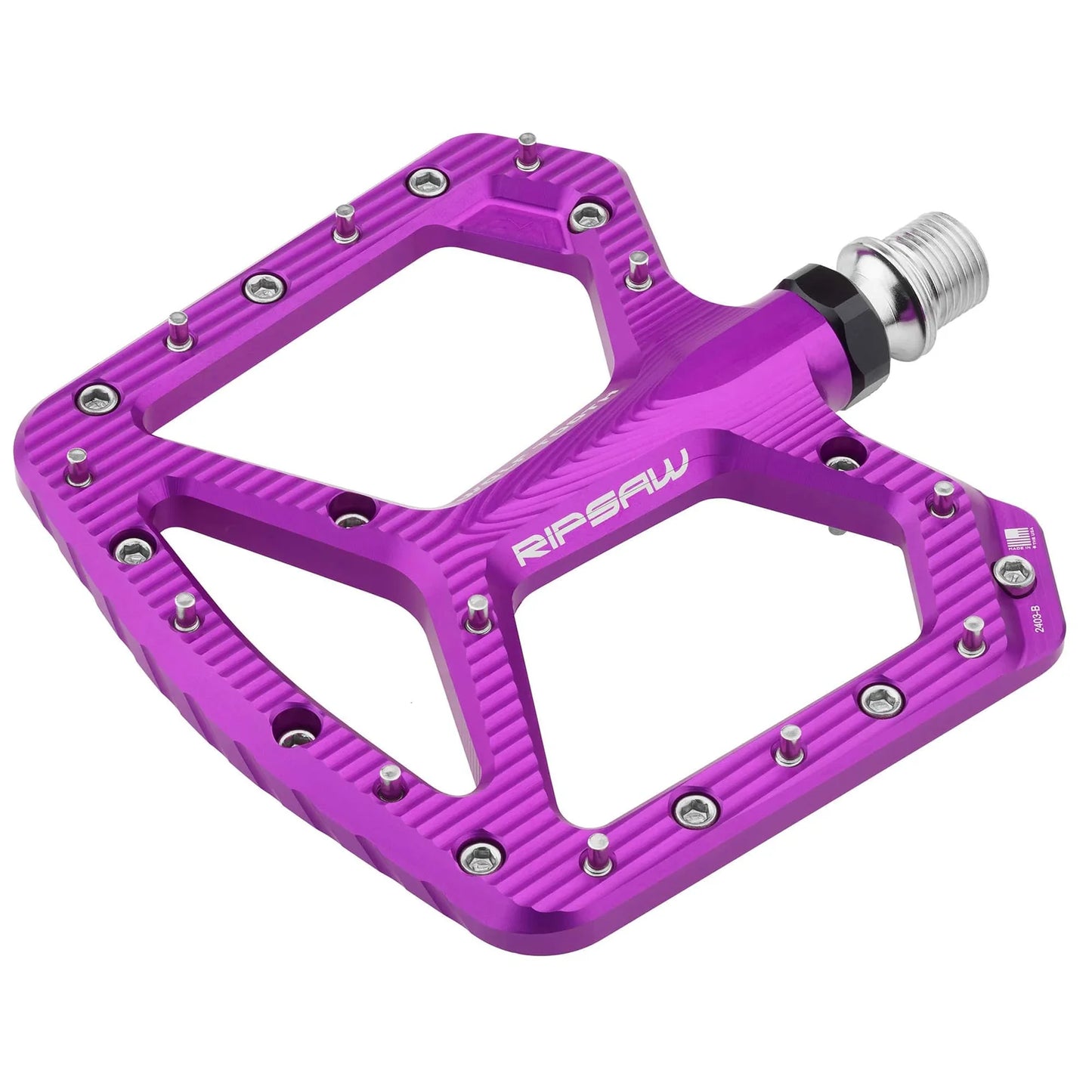 WOLF TOOTH RIPSAW Flat Pedals - Purple
