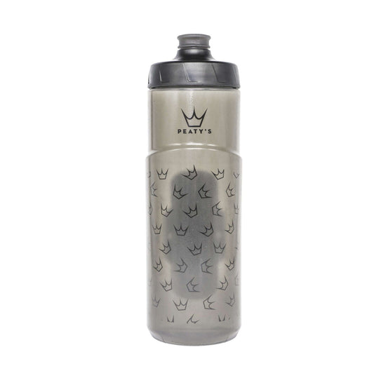 Sada lahve a držáku na láhev PEATY'S X FIDLOCK (600 ml) Transparentní