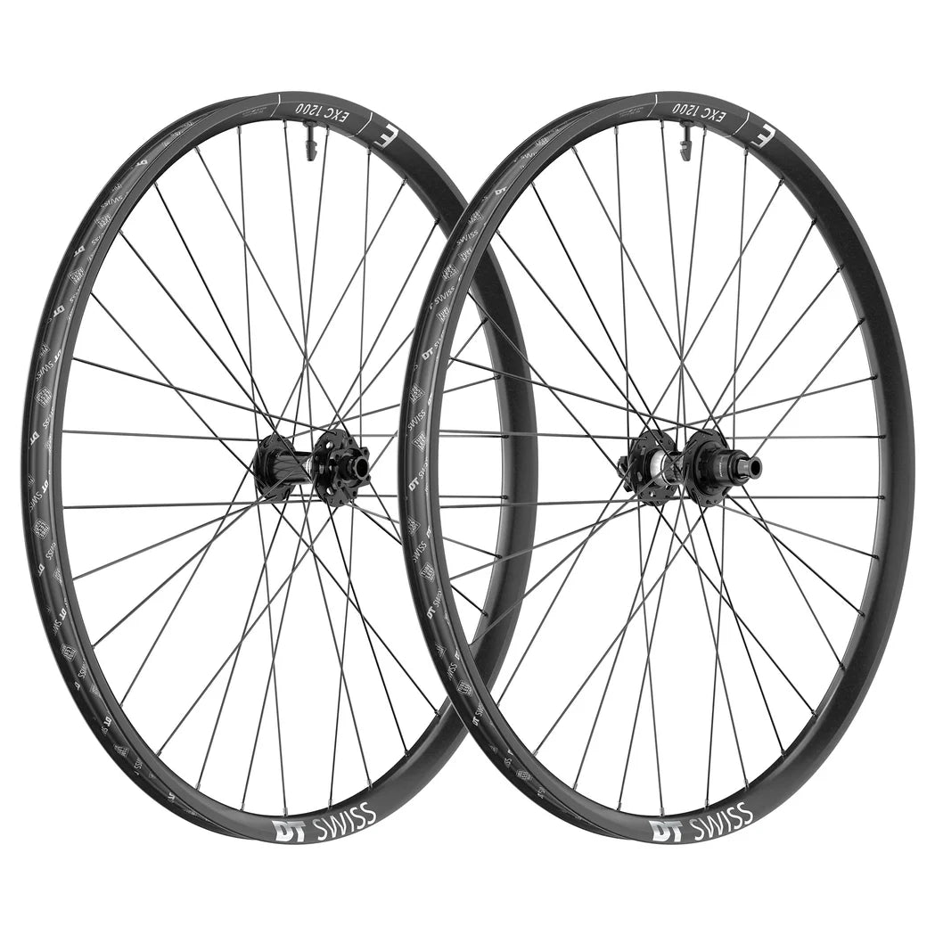 Pair of DT SWISS EXC 1200 CLASSIC 30 mm 29" Wheels, 15x110/12x148 mm Boost