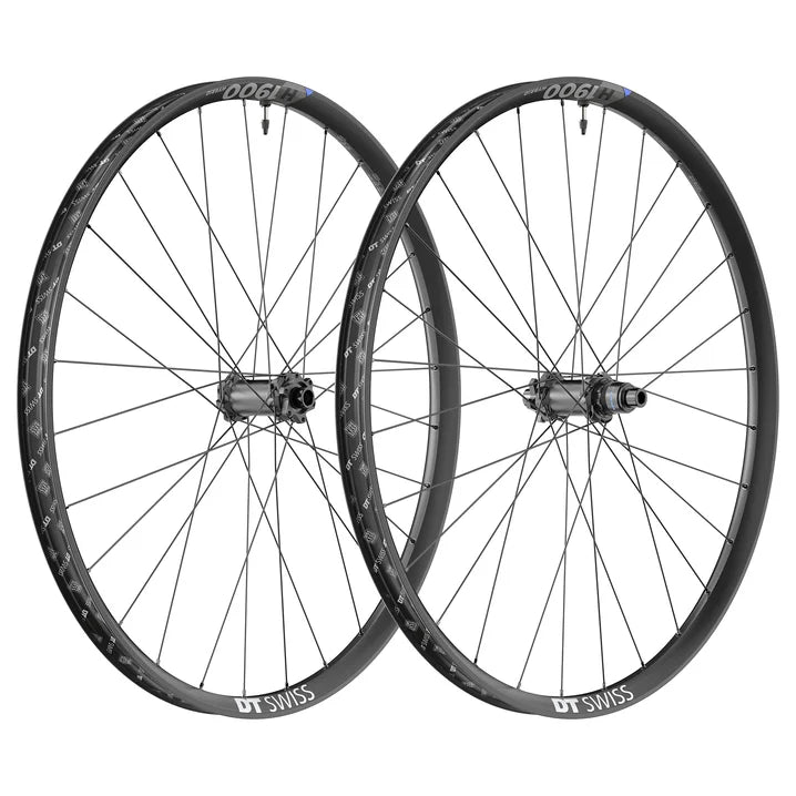Pair of DT SWISS H 1900 SPLINE 35 mm 27.5" Wheels, 15x110/12x148 mm Boost