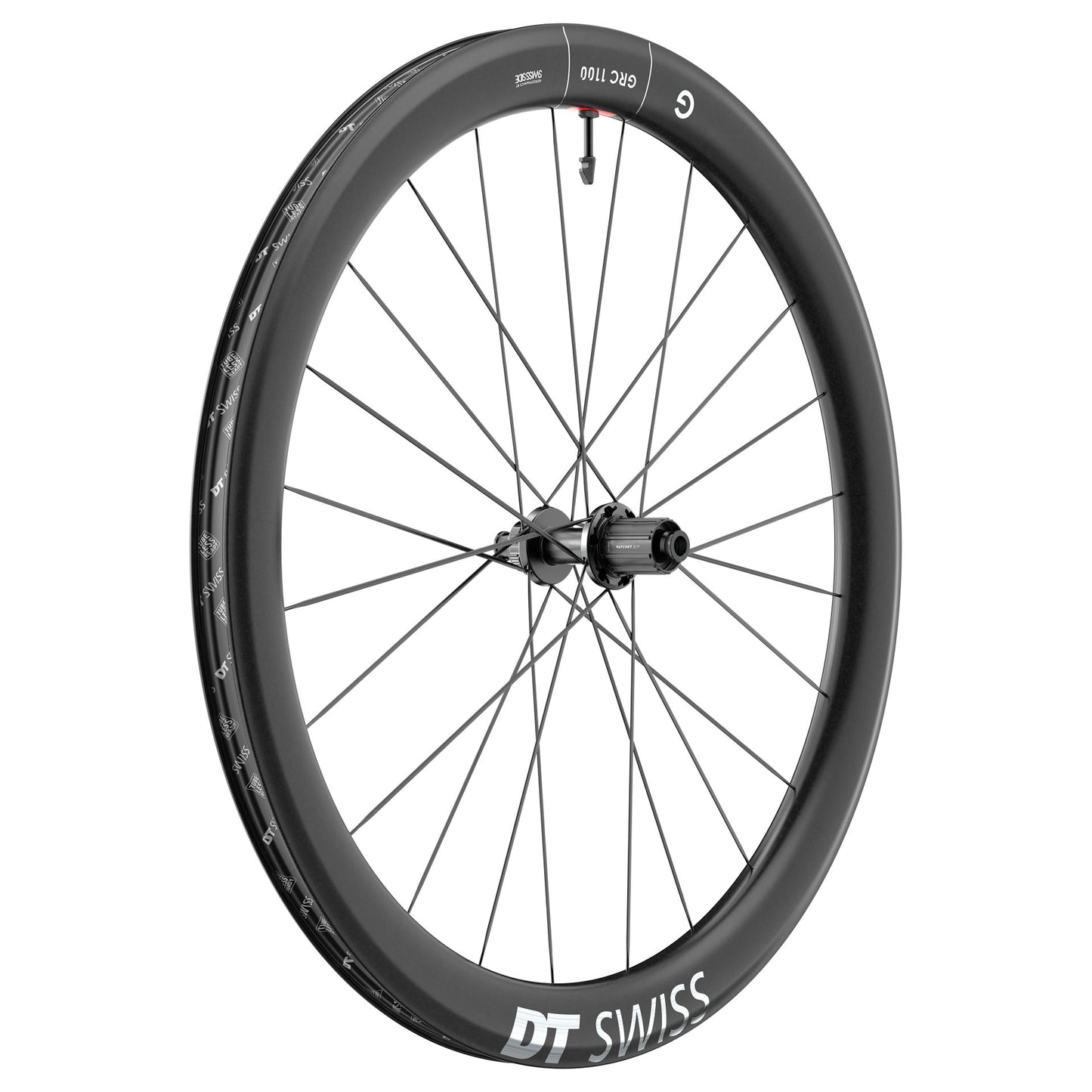 Paire de roues DT SWISS GRC 1100 DICUT 50 DISC Tubeless Ready (Center Lock)