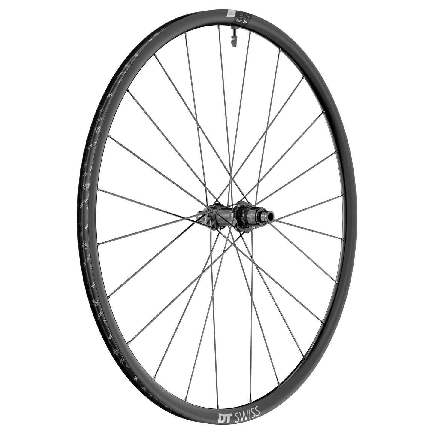 Zadní kolo DT SWISS PR 1600 SPLINE 23 DIC Tubeless Ready (Center Lock)
