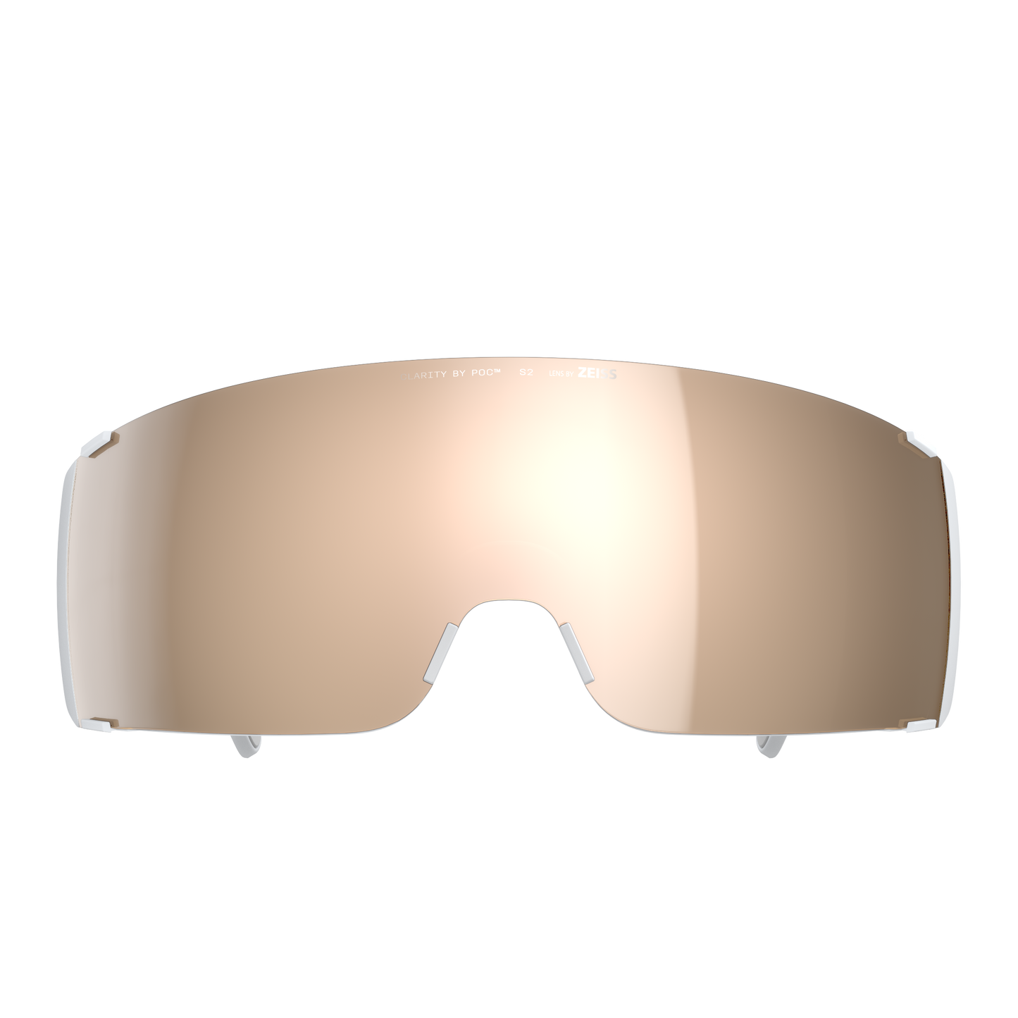 POC PROPEL Goggles White/Clarity Trail /Partly Sunny Silver