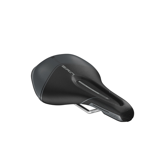 PRO SIRIN SPORT 162mm Women's Saddle Cromoly Rails Black