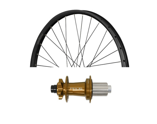 Rear wheel HOPE FORTUS 26 W 27.5" PRO 5 E-Bike 12x148 mm Steel Bronze