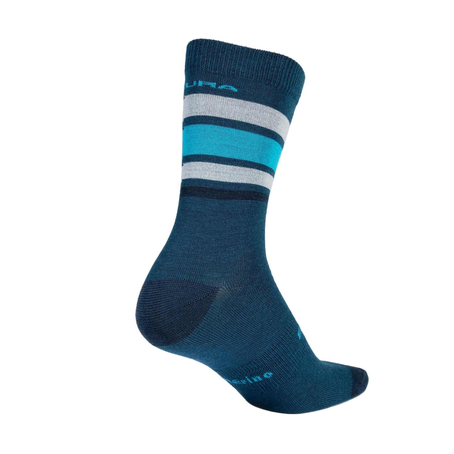 ENDURA BAABAA MERINO STRIPE Ponožky modré