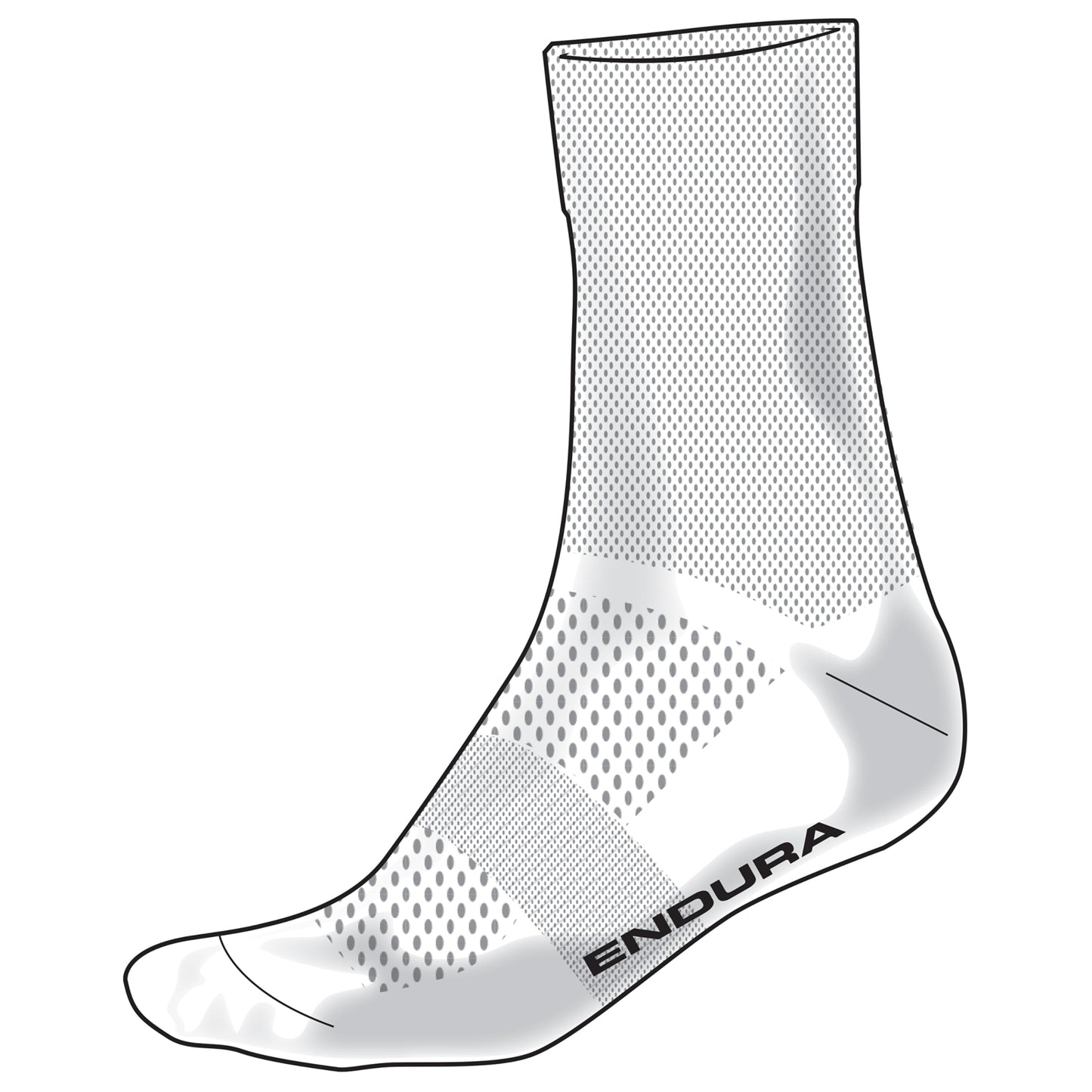 Ponožky ENDURA PRO SL POWER White