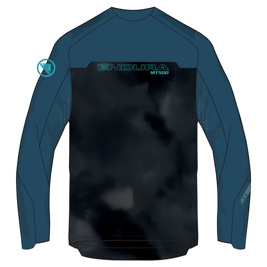 ENDURA MT500 BURNER Dres s dlouhým rukávem Modrá 2025
