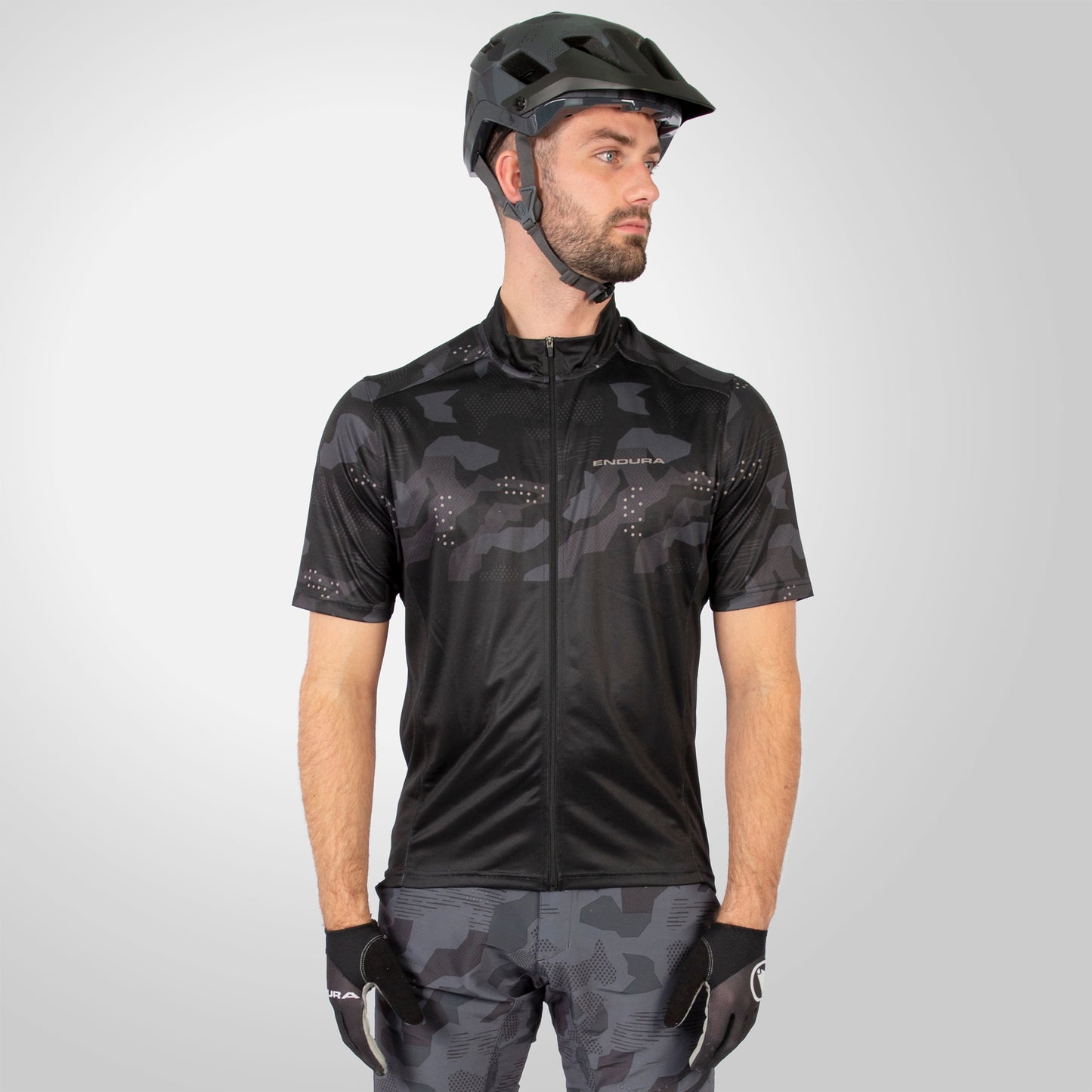 ENDURA HUMMVEE RAY II Short Sleeve Jersey Black