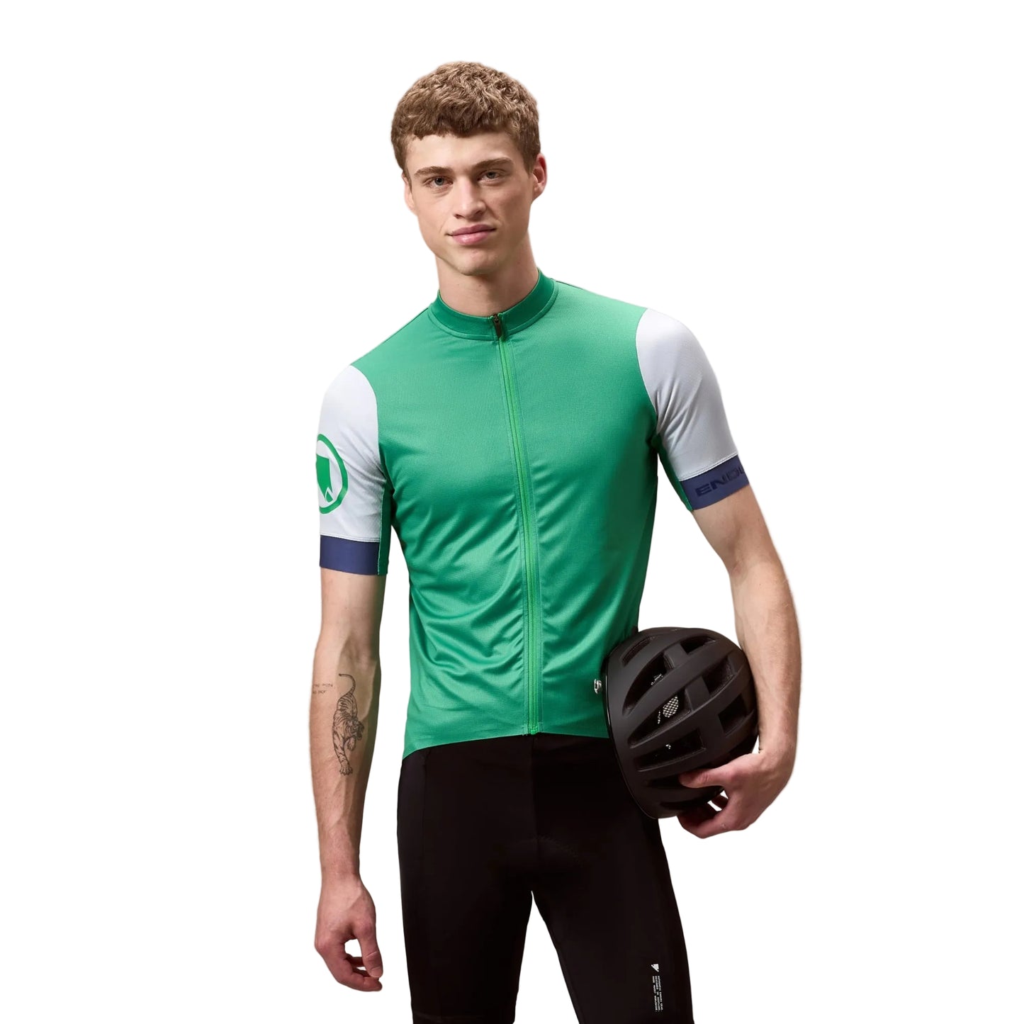 ENDURA FS260 Short Sleeve Jersey Green