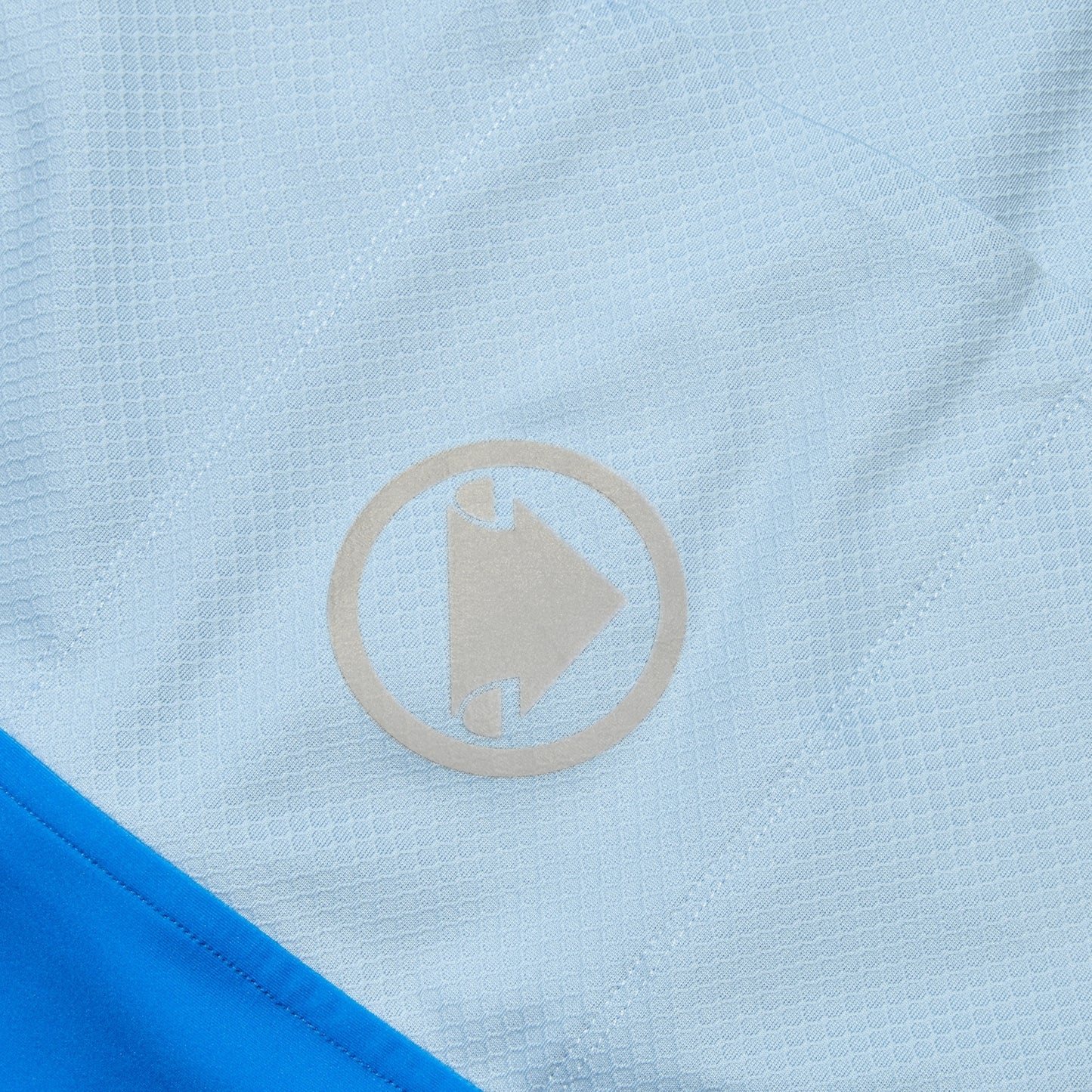 ENDURA FS260 PRINT Dres s krátkým rukávem modrý