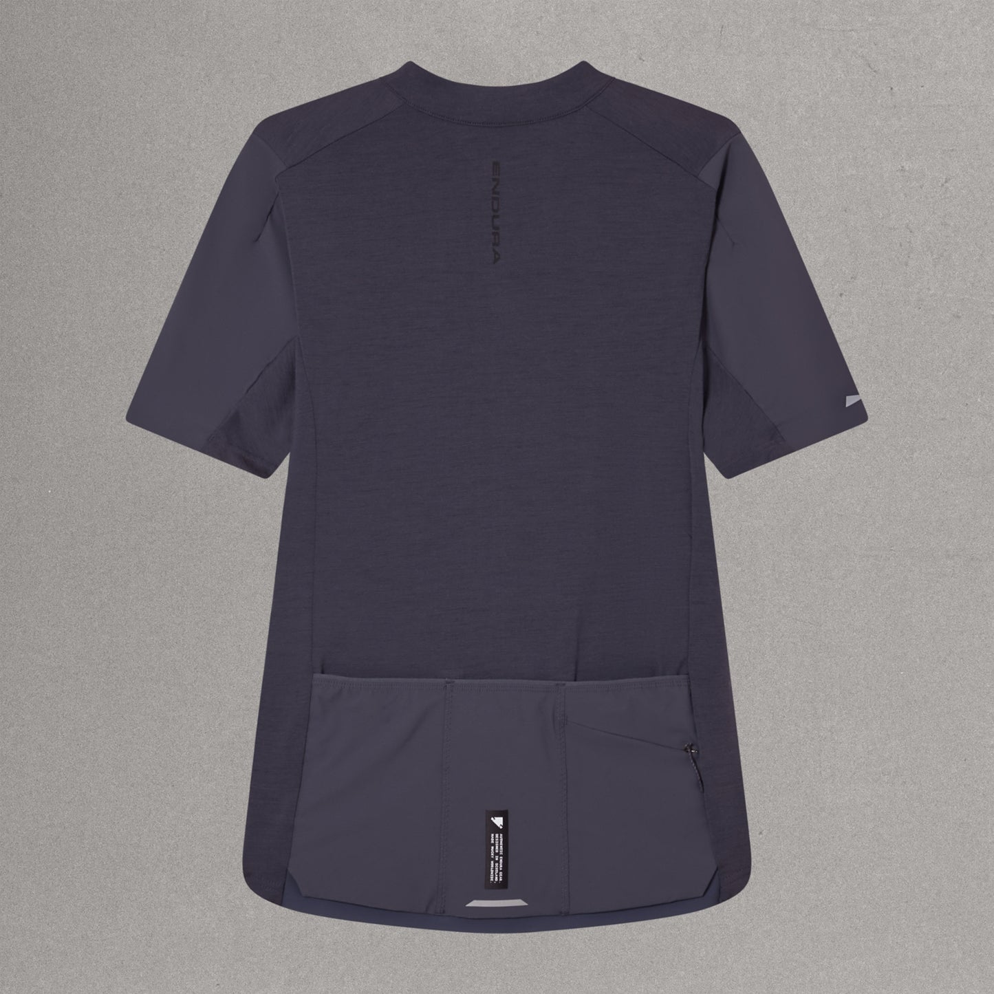 ENDURA ALLTRACK RIDE Short Sleeve Carbon Jersey Grey