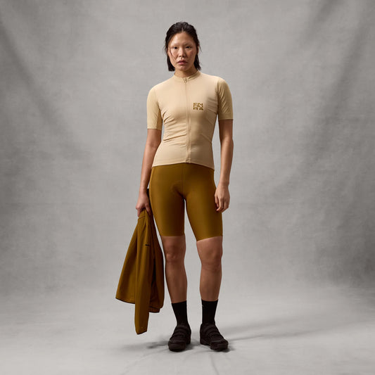 Dámský dres ENDURA ALLTRACK RIDE s krátkým rukávem Sand