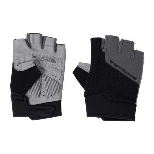 ENDURA HUMMVEE PLUS Junior Camo krátké rukavice Black