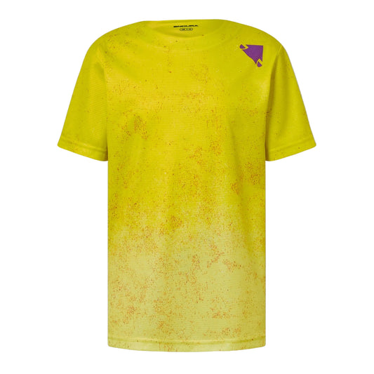 ENDURA SINGLETRACK Juniorský dres s krátkým rukávem žlutý