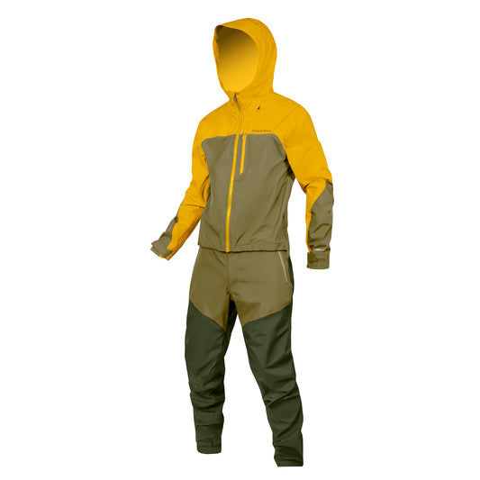 ENDURA SINGLETRACK WATERPROOF Suit Khaki/Mustard
