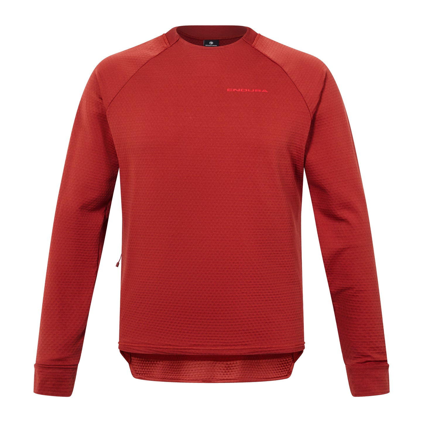 ENDURA SINGLETRACK FLEECE Dres s dlouhým rukávem Brick