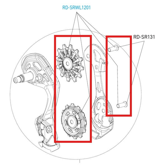 CAMPAGNOLO SUPER-RECORD 12V WRL DISC zadní přehazovačka kola
