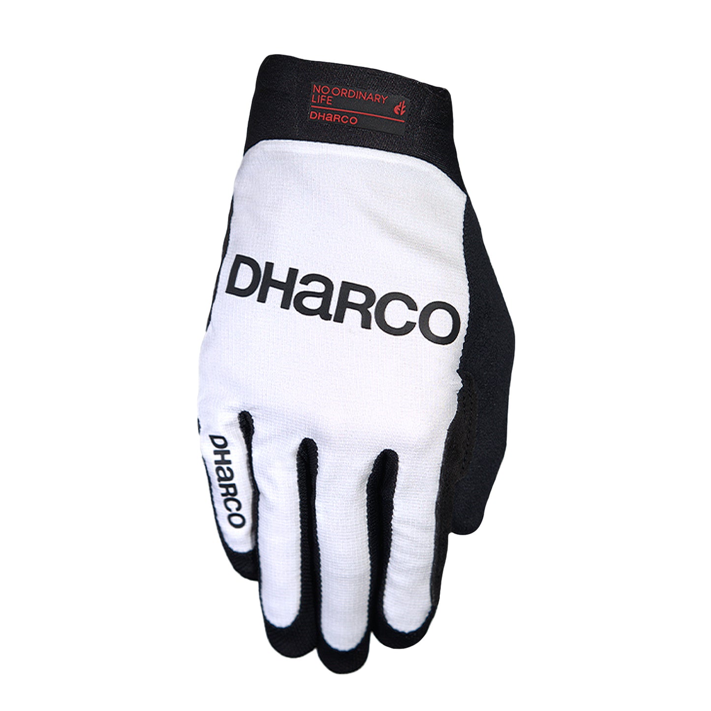 DHARCO RACE Rukavice bílé