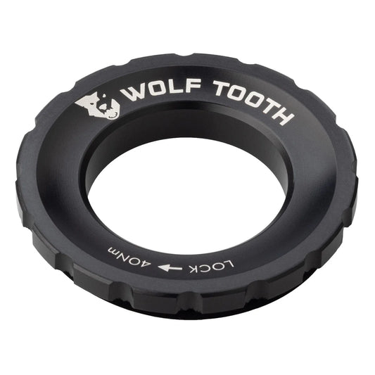 WOLF TOOTH External Centerlock Nut, Black