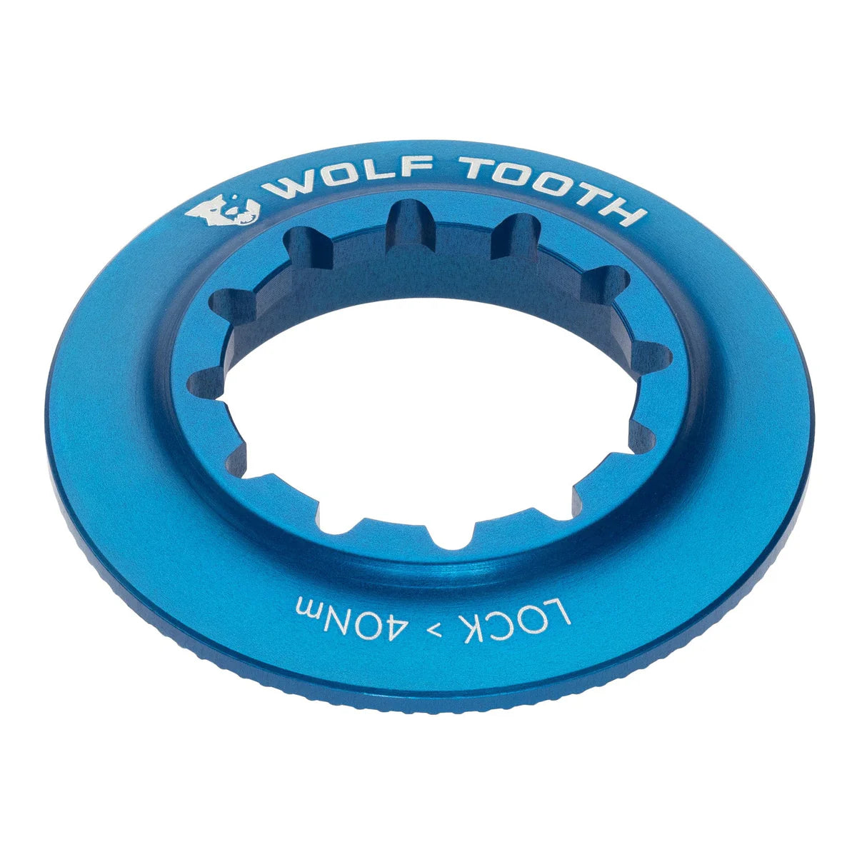 Vnitřní matice Centerlock WOLF TOOTH, modrá