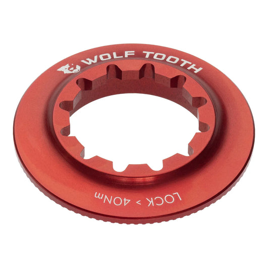 Vnitřní matice Centerlock WOLF TOOTH, červená