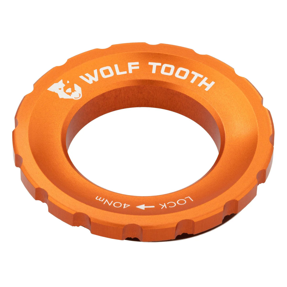 Vnější matice Centerlock WOLF TOOTH, oranžová