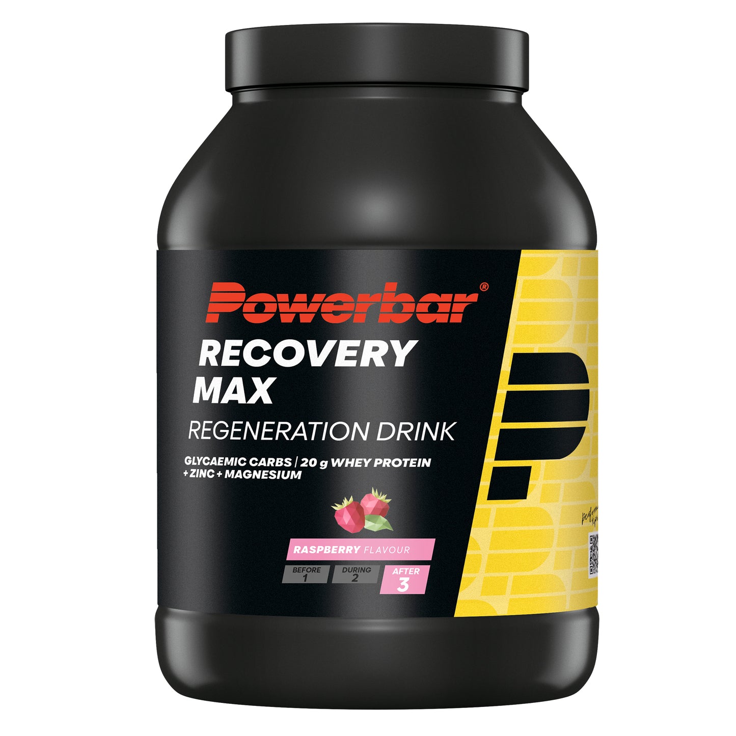 POWERBAR RECOVERY MAX Recovery Drink (1144gr) malina