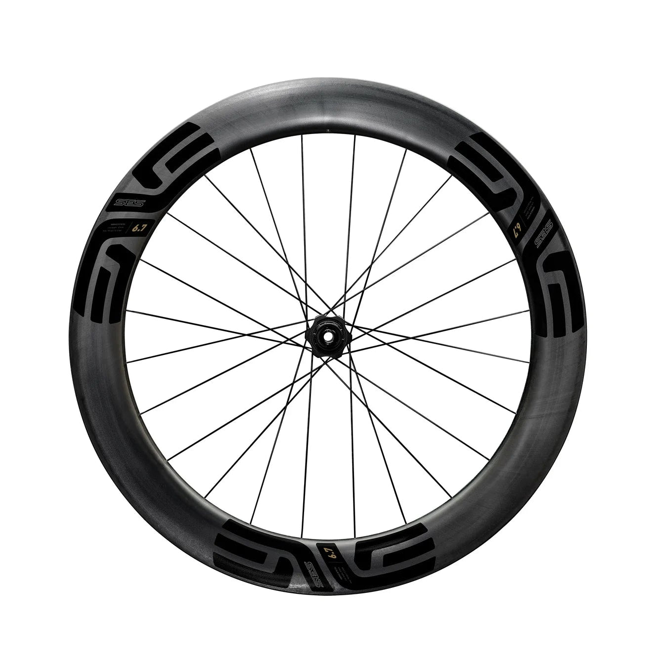 ENVE SES 6.7 Tubeless Ready Rear Wheel (Center Lock) Black