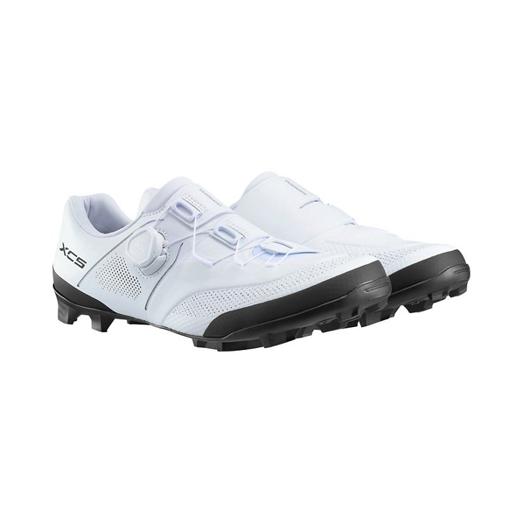 SHIMANO XC503 White MTB Shoes - limitovaná edice