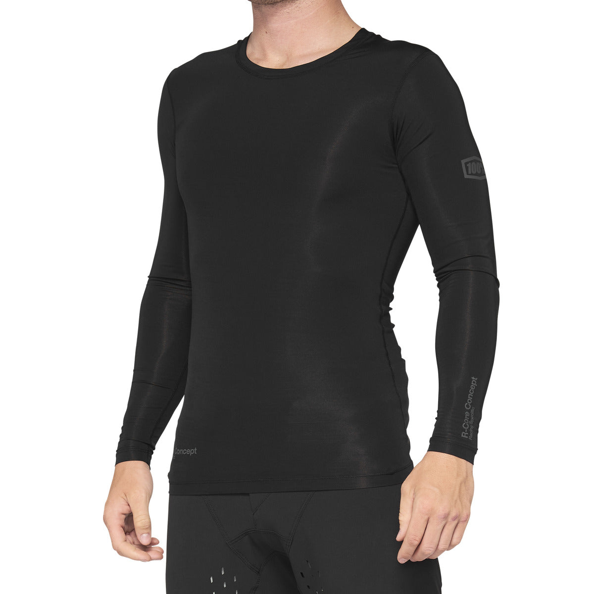 100% R-CORE CONCEPT Dres s dlouhým rukávem Black