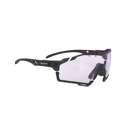 Glasses RUDY PROJECT CUTLINE Black Matt Lenses IMPACTX™ Photochromic Laser Purple