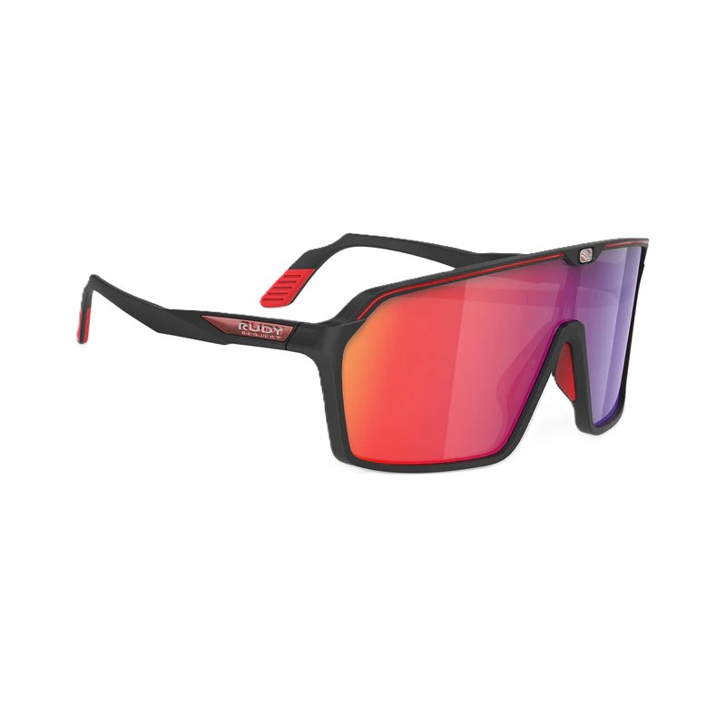 RUDY PROJECT SPINSHIELD Brýle černé RP Optics Multilaser Red Lenses