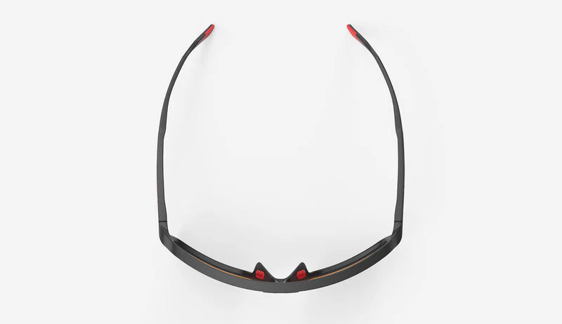 RUDY PROJECT SPINSHIELD Brýle černé RP Optics Multilaser Red Lenses
