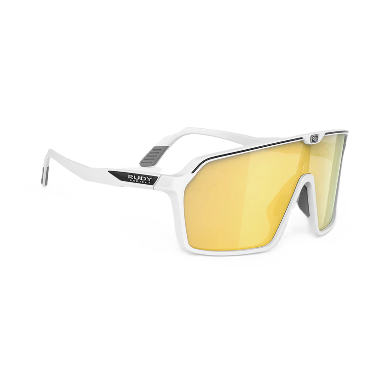 RUDY PROJECT SPINSHIELD Brýle White RP Optics Multilaser Gold Lenses