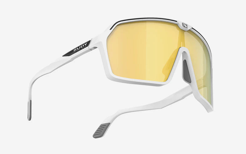 RUDY PROJECT SPINSHIELD Brýle White RP Optics Multilaser Gold Lenses