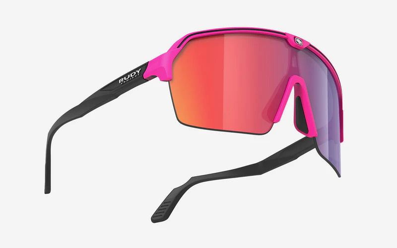 Sunglasses RUDY PROJECT SPINSHIELD AIR Pink RP Optics Multilaser Red lenses