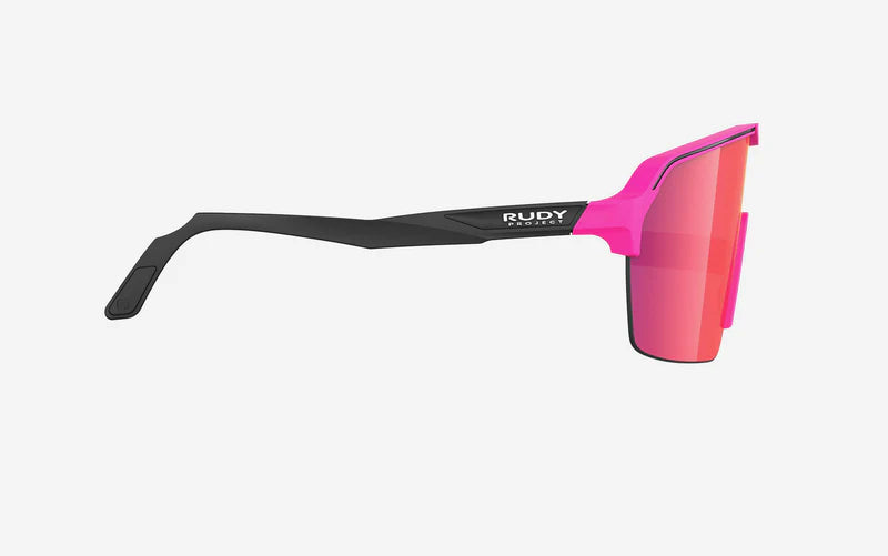Sunglasses RUDY PROJECT SPINSHIELD AIR Pink RP Optics Multilaser Red lenses