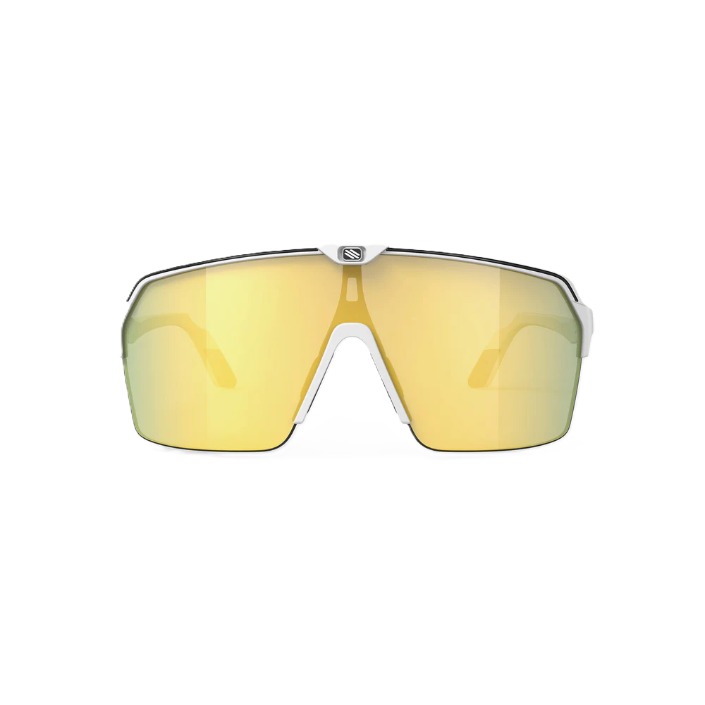 RUDY PROJECT SPINSHIELD AIR Brýle Matt White RP Optics Multilaser Gold Lenses