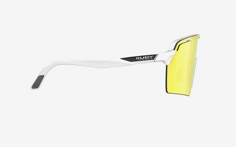 RUDY PROJECT SPINSHIELD PRO Brýle White RP Optics Multilaser Yellow Lenses