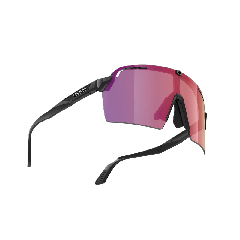 Glasses RUDY PROJECT SPINSHIELD PRO Black Lenses RP Optics Multilaser Red