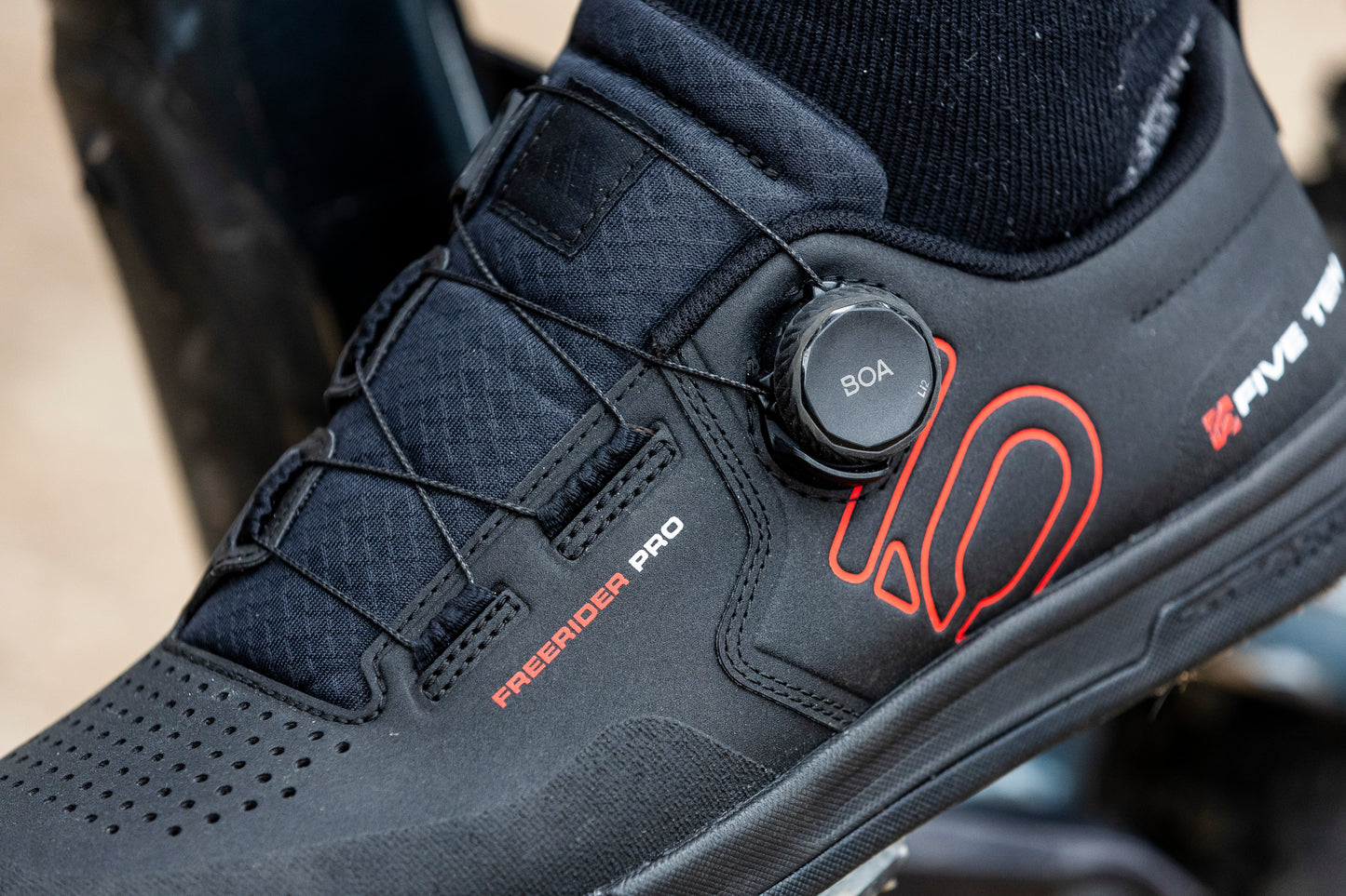 ADIDAS Five Ten Freerider PRO BOA MTB boty Black/Red 2025