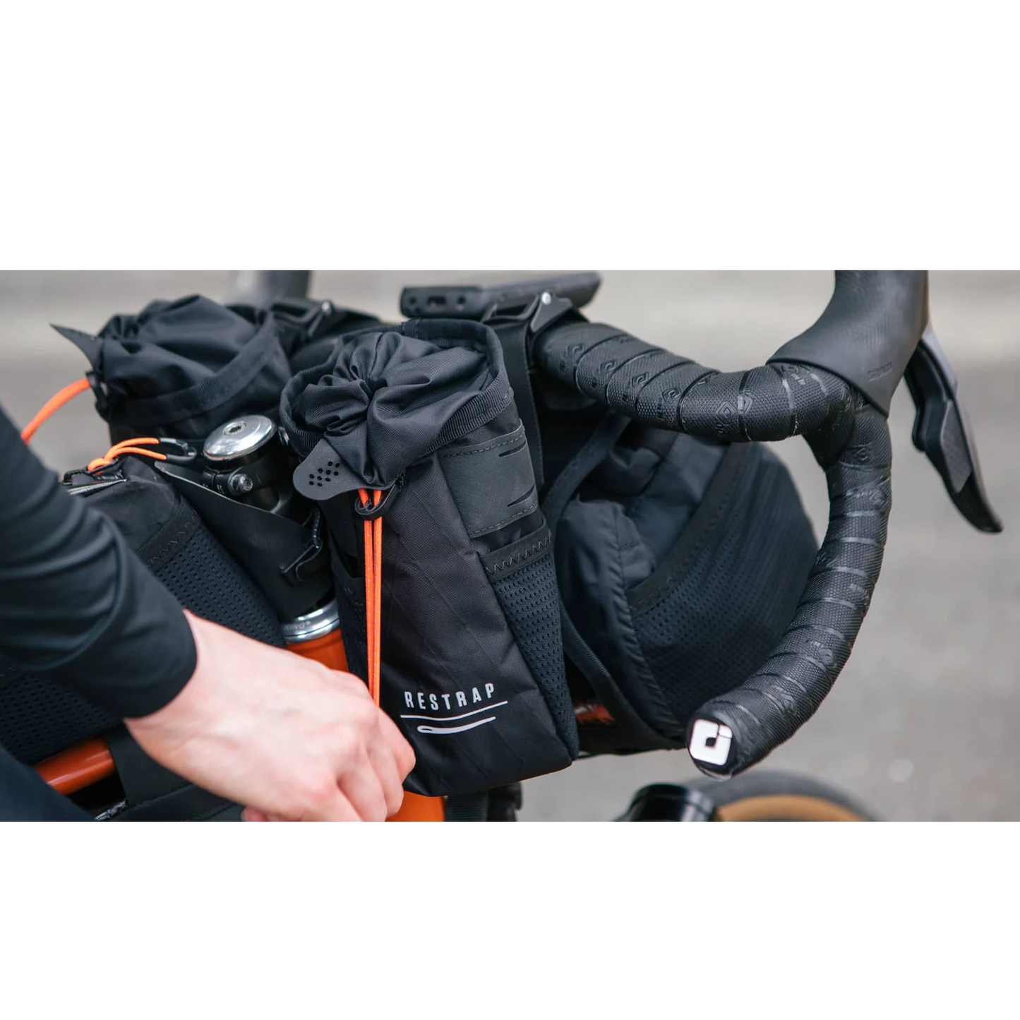 Brašna na řídítka RESTRAP STEM BAG 1,1 l černá