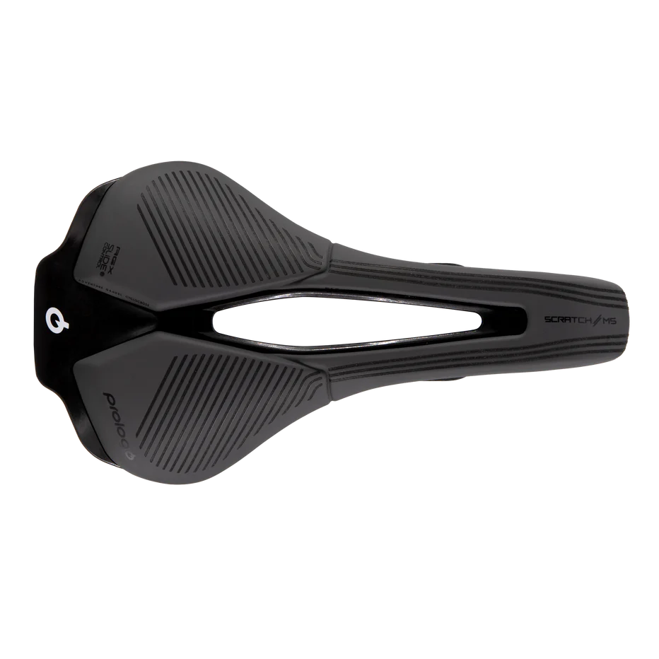 Saddle PROLOGO SCRATCH M5 PAS AGX 140mm Rails Nack Black