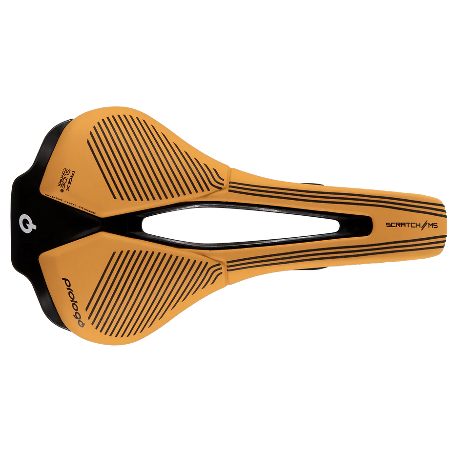 Saddle PROLOGO SCRATCH M5 PAS AGX 140mm Rails Nack Brown