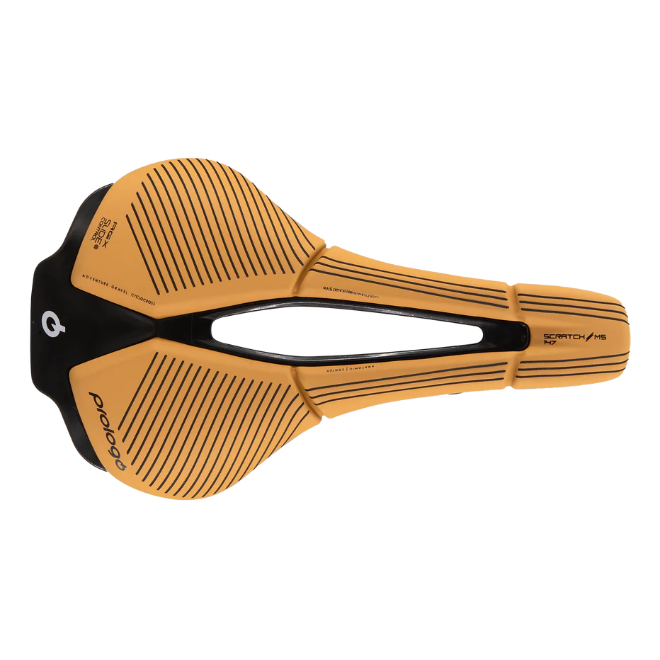 Saddle PROLOGO SCRATCH M5 AGX PAS 147mm Rails Tirox Brown