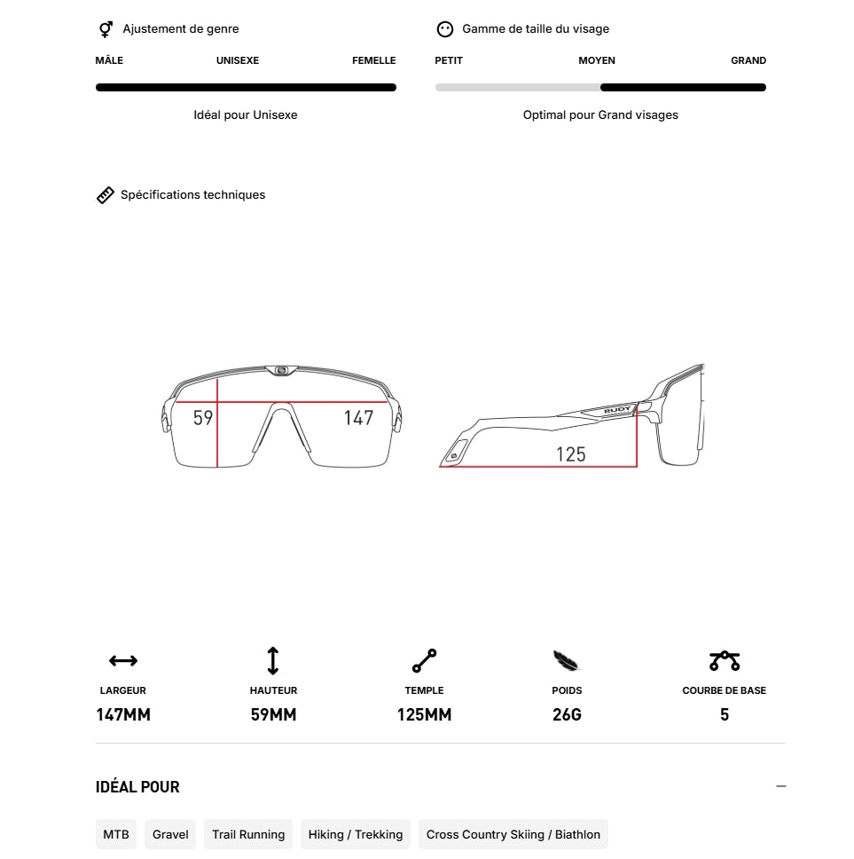 Sunglasses RUDY PROJECT SPINSHIELD AIR Pink RP Optics Multilaser Red lenses