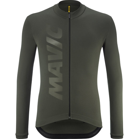 MAVIC AKSIUM THERMO Dres s dlouhým rukávem zelený