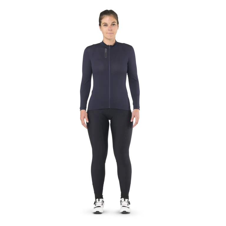 Dámský dres s dlouhým rukávem MAVIC AKSIUM Blue